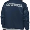 Dallas Cowboys Shock Wave Navy Satin Jacket