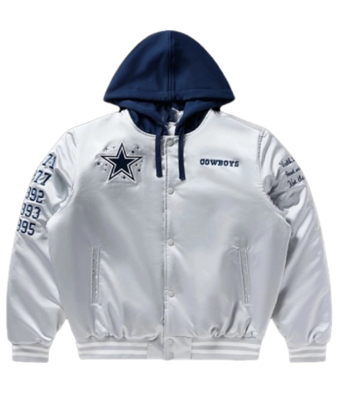 Billionaire Boys Club X Dallas Cowboys Satin Jacket