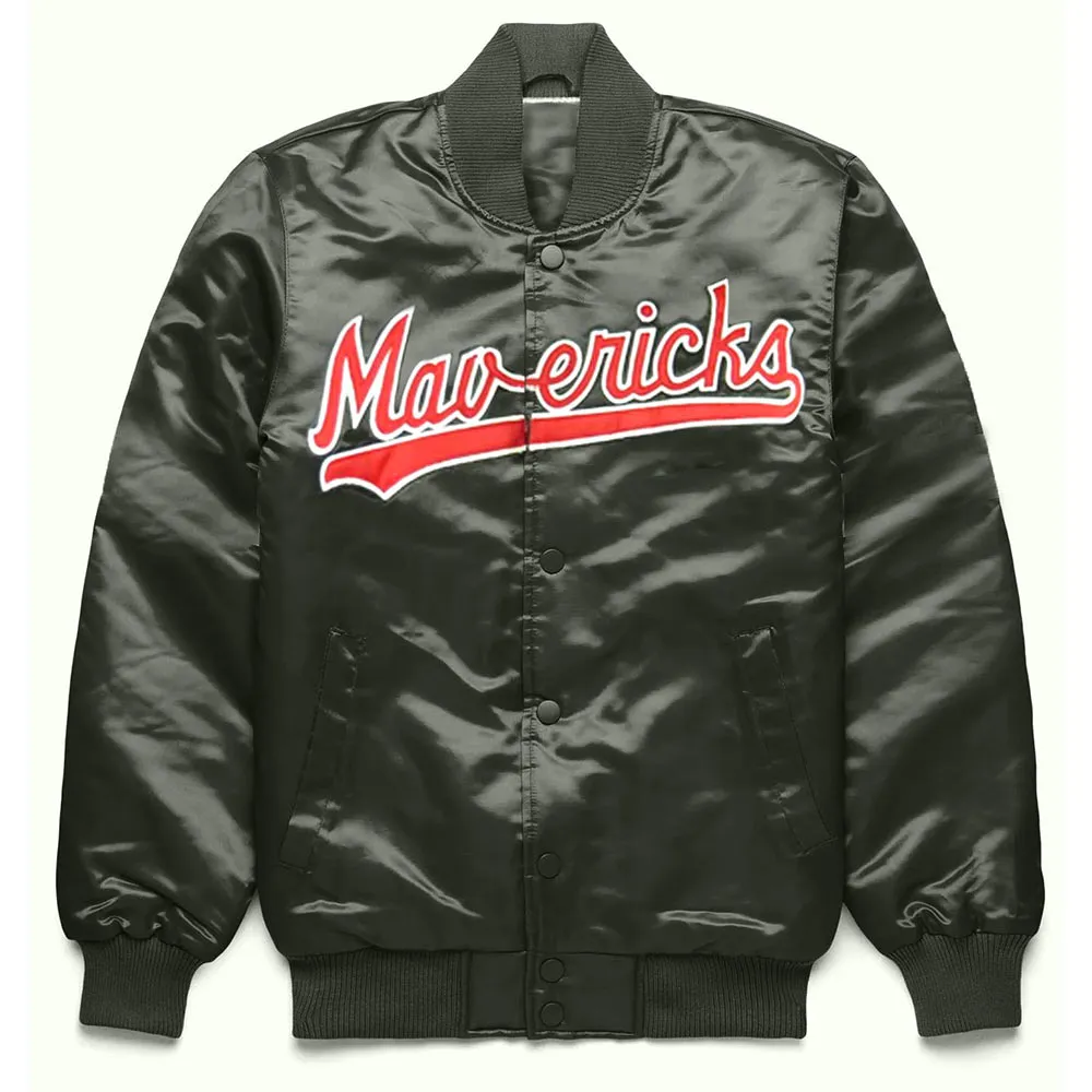 Dallas Mavericks Black 80s Jacket