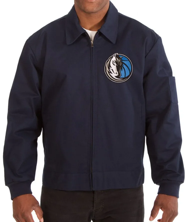 Dallas Mavericks Blue Workwear Jacket