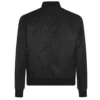 Dallas Mavericks Bomber Black Lightweight Nylon Jacket Back