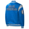 Dallas Mavericks Force Play Blue Jacket Back