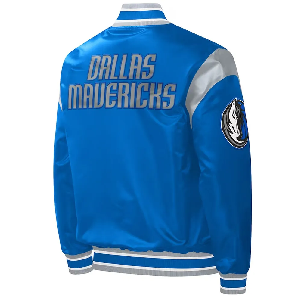 Dallas Mavericks Force Play Blue Jacket Back