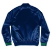 Dallas Mavericks Hardwood Classic Satin Jacket Back