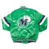 Dallas Mavericks Home Game Hardwood Classic Jacket Back