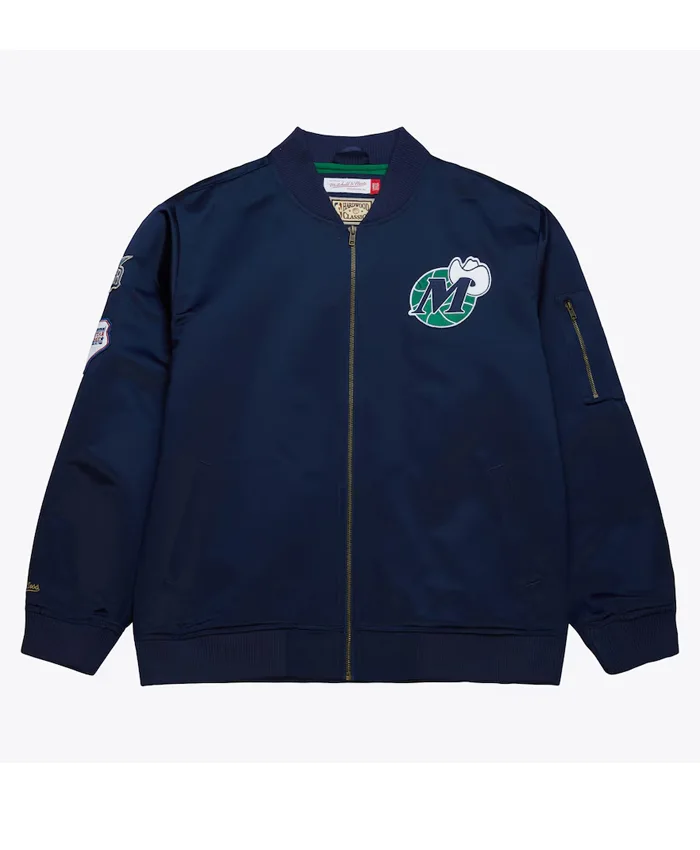 Dallas Mavericks Vintage Logo Bomber Jacket