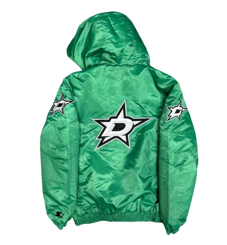 Dallas Stars All Star Half Zip Pullover Jacket Back