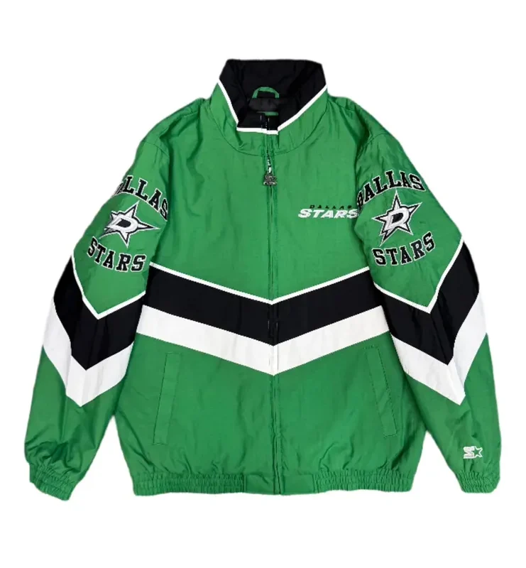 Dallas Stars Captain Green Full Zip Jacket