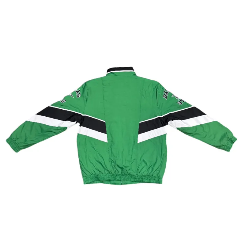 Dallas Stars Captain Green Full Zip Jacket Back