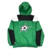 Dallas Stars Charger Half Zip Pullover Jacket Back