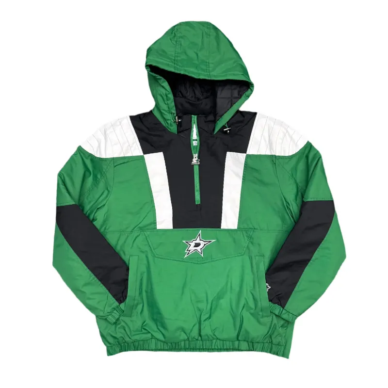 Dallas Stars Charger Half Zip Pullover Jacket