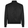 Dallas Stars Lightweight Bomber Nylon Black Jacket Back