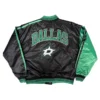 Dallas Stars Zone Blitz Black Green Jacket Back