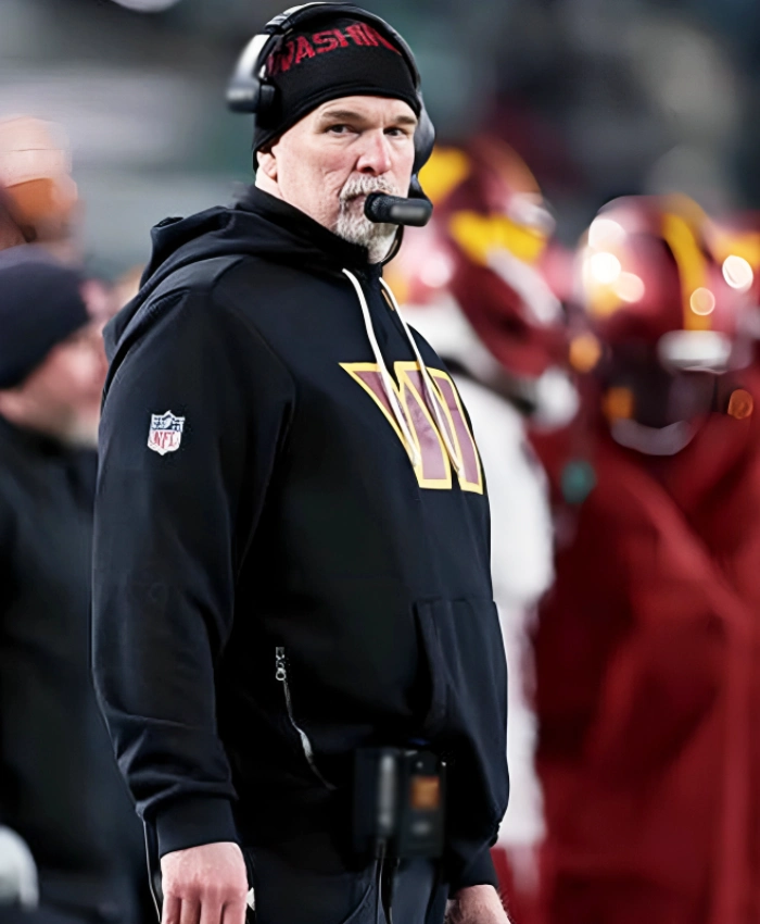 Dan Quinn Commanders Sideline Hoodie