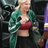 Dancing With The Stars Tori Spelling Green Jacket