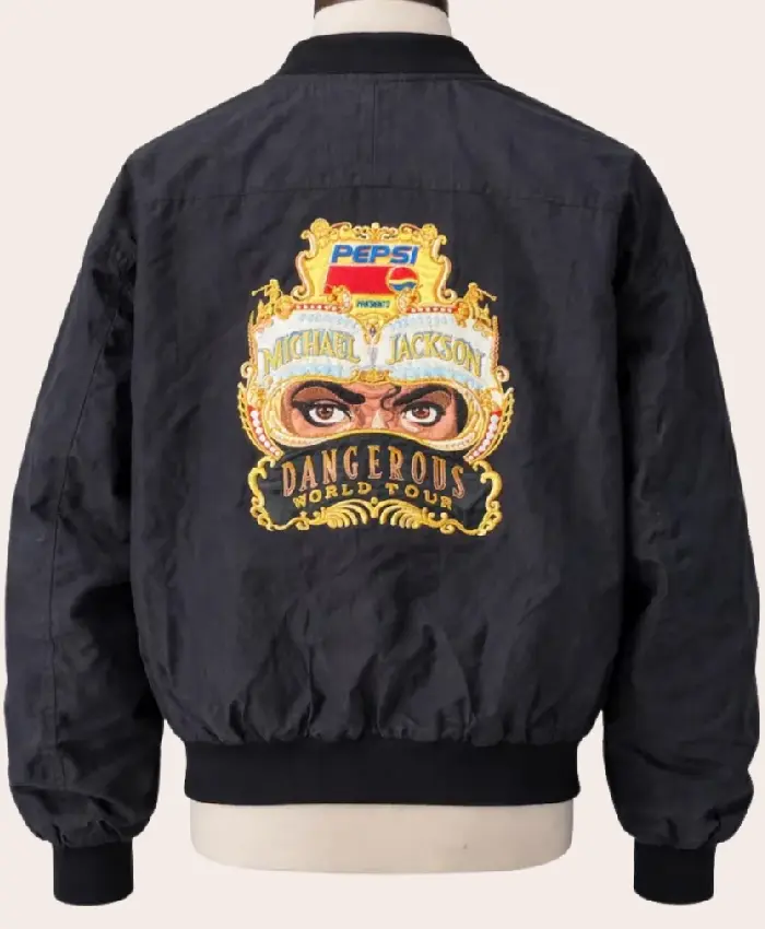 Dangerous World Tour Michael Jackson Flight Jacket Sale
