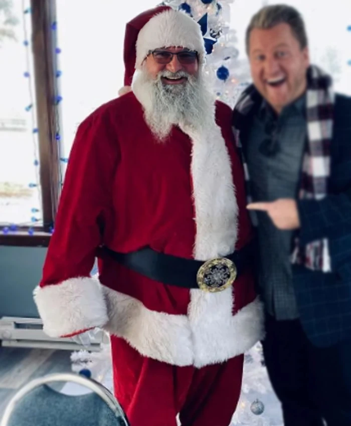 Daniel Roebuck Saint Nick Of Bethlehem Red Santa Coat