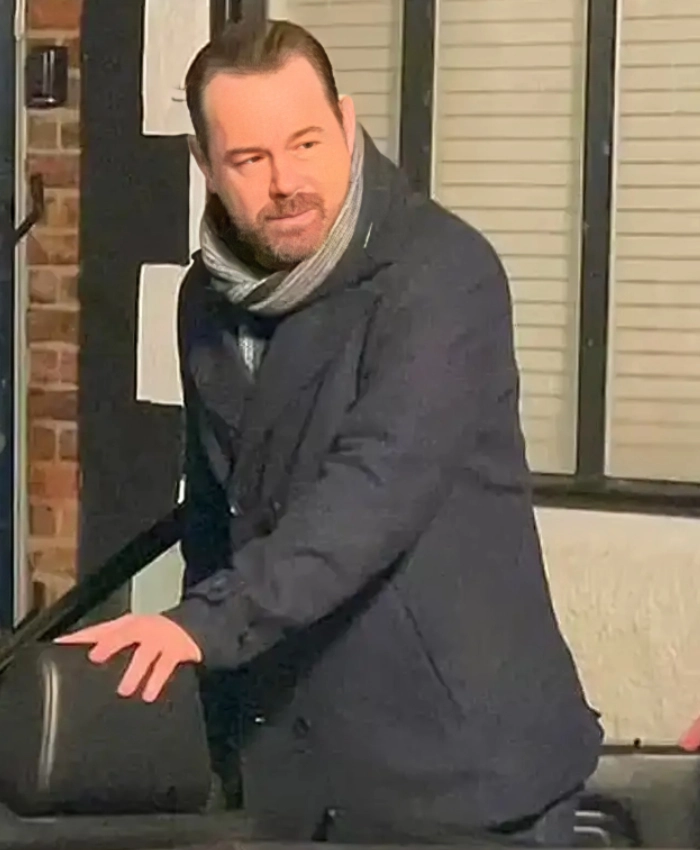 Danny Dyer Film Tinsel Town 2025 Wool Peacoat