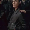 Dark Matter Daniela Dessen Black Leather Bomber Jacket