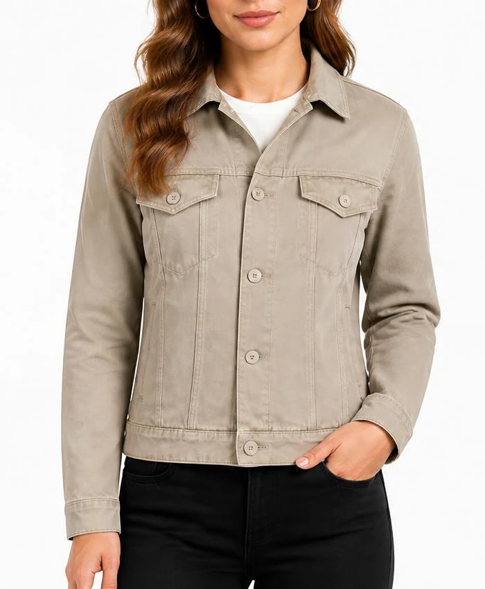 Dark Matter Oakes Fegley Classic Trucker Jacket Womens