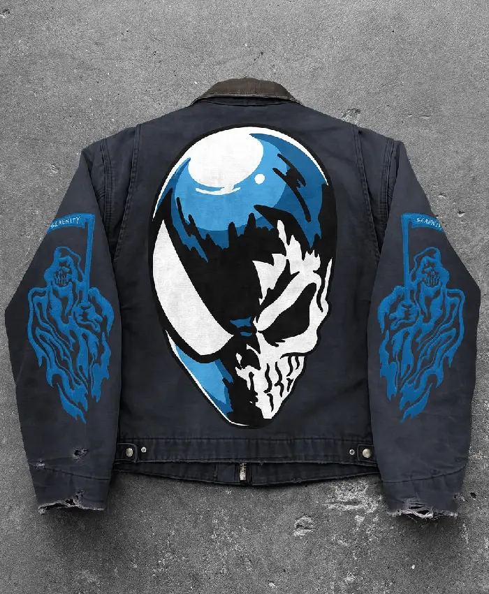 Dark Web Serenity Vintage Jacket Sale