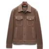 Darren Barnet Chicago Fire S14 John Frost Suede Jacket