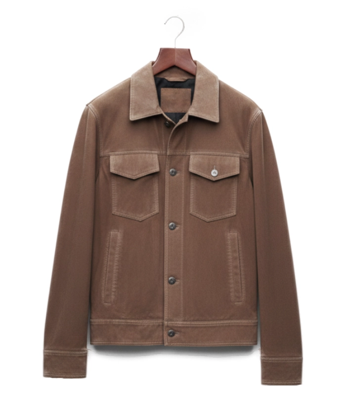 Darren Barnet Chicago Fire S14 John Frost Suede Jacket