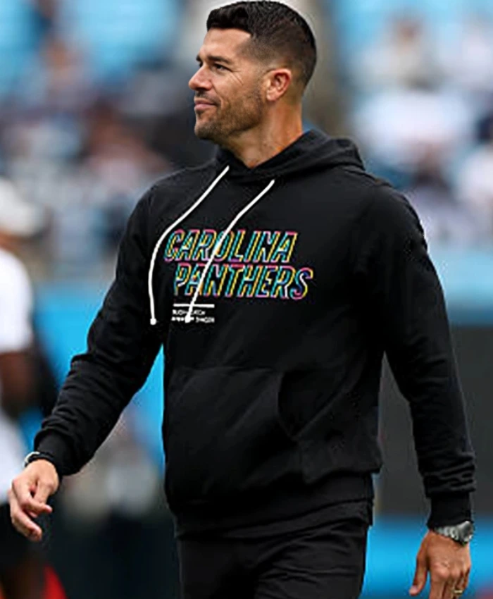 Dave Canales Carolina Panthers 2025 Crucial Catch Hoodie
