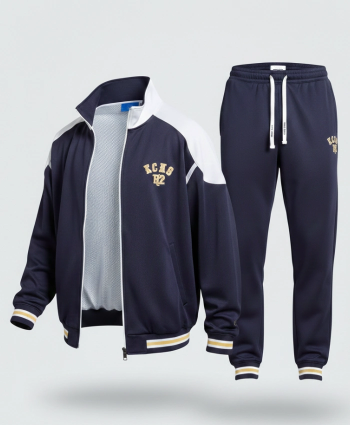 David Beckham Blue Tracksuit