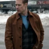 David O Donnell Reacher S02 Brown Leather Jacket