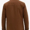 David O Donnell Reacher S02 Brown Leather Jacket Men