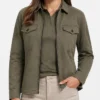 David O Donnell Reacher S02 Grey Jacket Womens