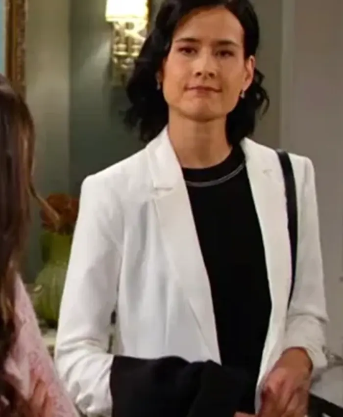 Days Of Our Live Sophia Choi White Blazer For Sale