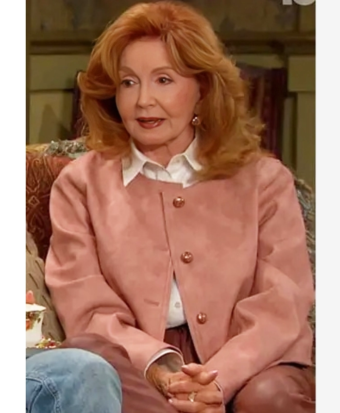 Days Of Our Lives 2025 Suzanne Rogers Pink Leather Jacket