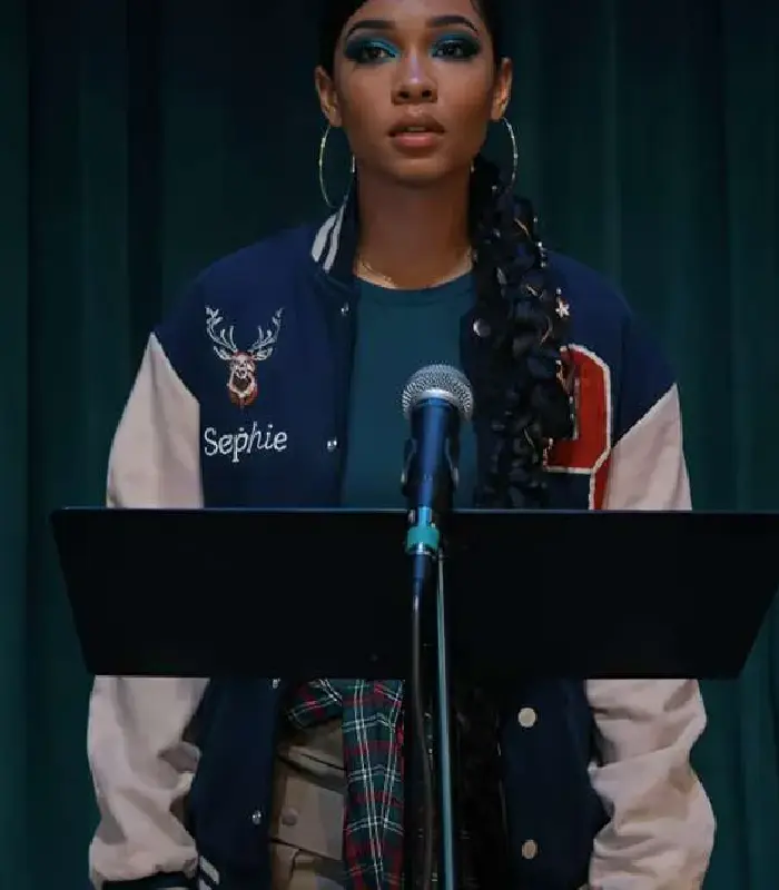 Dead Deer High Kyla Brown Varsity Jacket