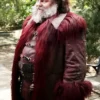 Dear Santa 2024 Jack Black Leather Shearling Fur Trim Coat