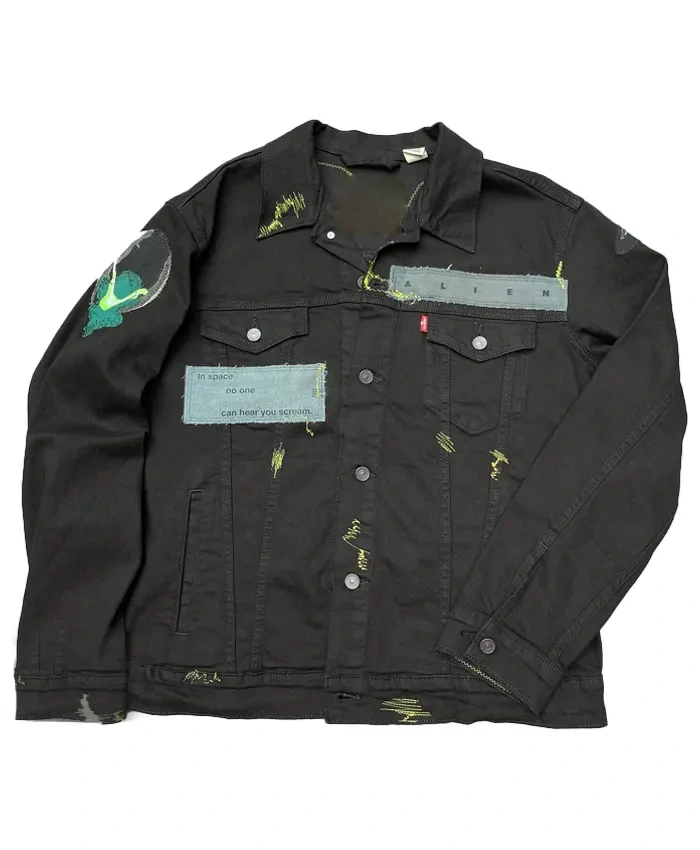 Death Final Fight Jean Jacket For Men And Women