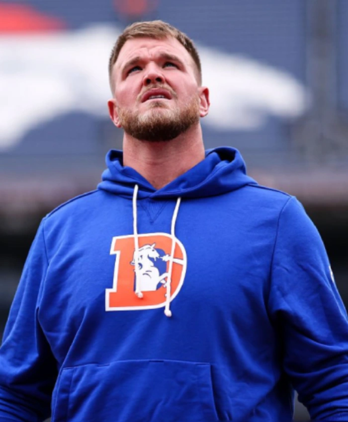 Denver Broncos Sideline Royal Blue Hoodie