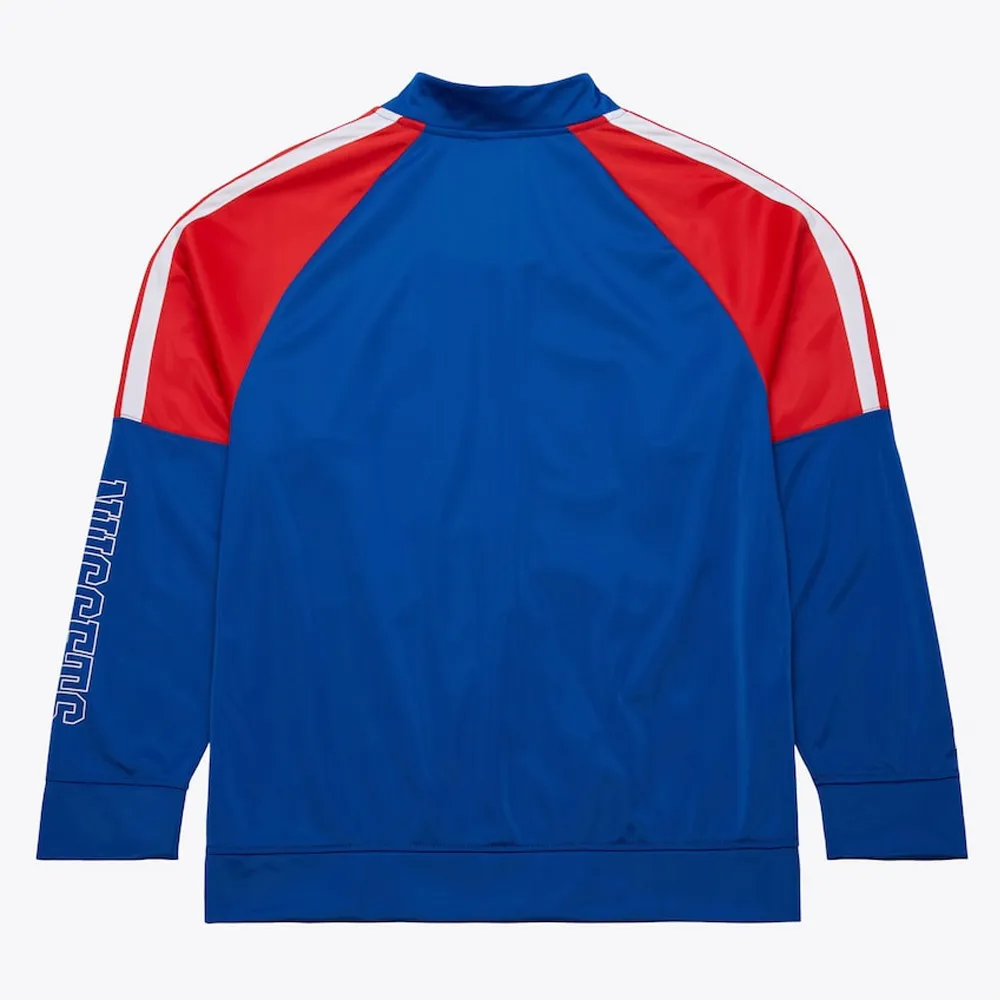 Denver Nuggets Color Blocked Full Zip Track Jacket Back