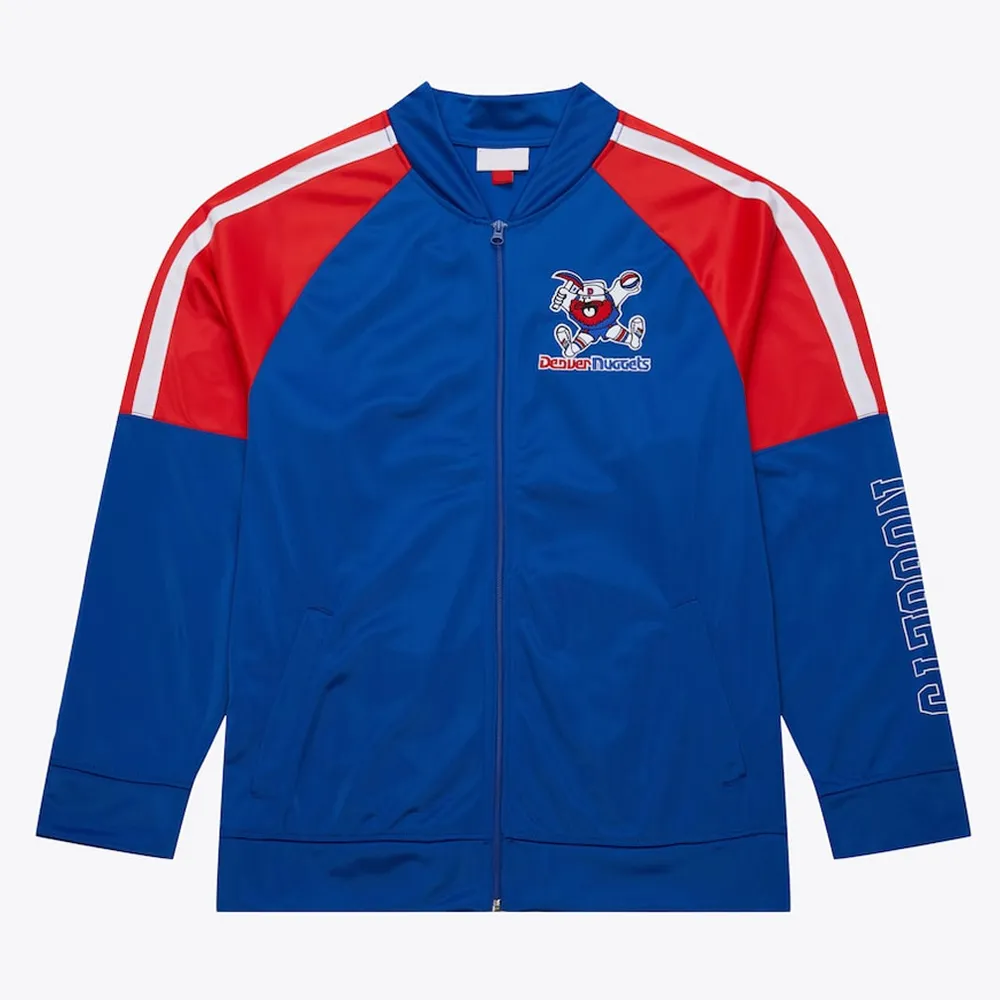 Denver Nuggets Color Blocked Full Zip Track Jacket