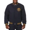 Denver Nuggets Navy Varsity Wool Jacket