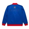 Denver Nuggets OG 3.0 Lightweight Royal Satin Jacket Back