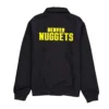 Denver Nuggets Sport Night Teddy Varsity Jacket Back