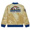 Denver Nuggets Team OG 2.0 Gold Satin Jacket Back