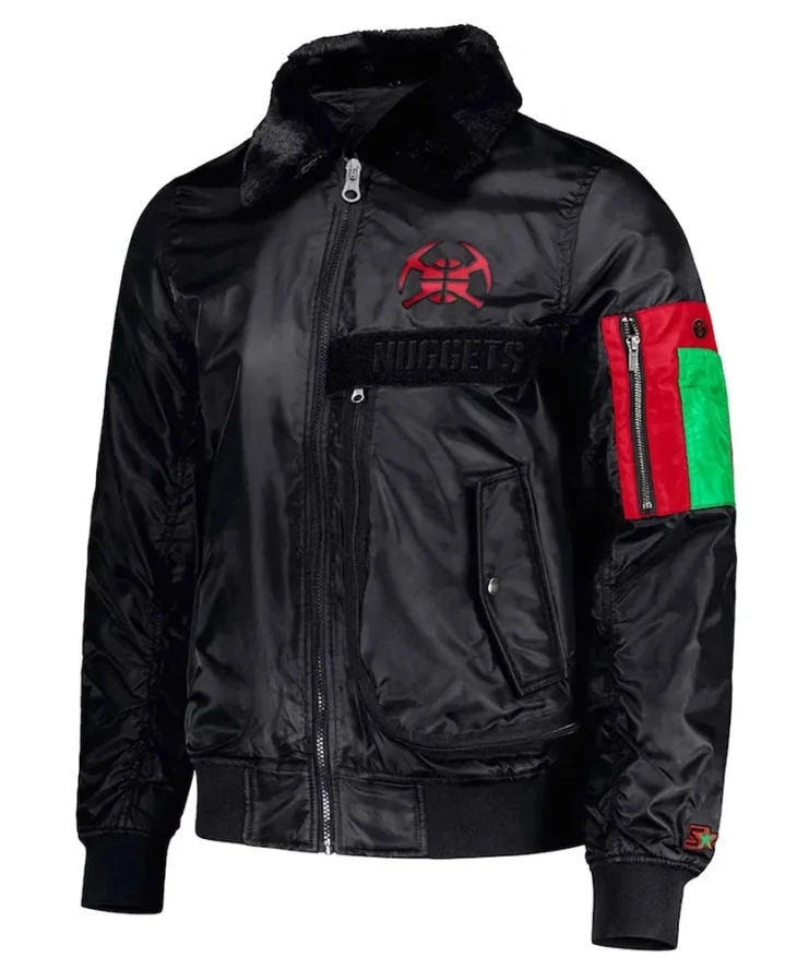 Denver Nuggets Ty Mopkins Black Jacket