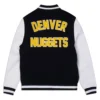 Denver Nuggets Western Conference Varsity Jacket Back