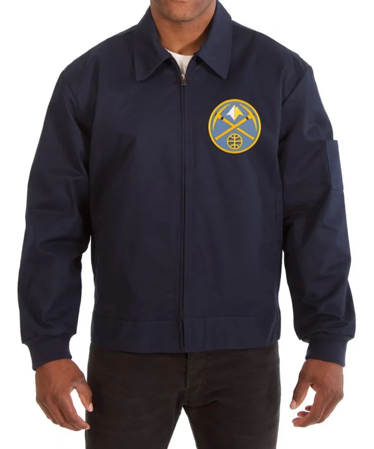 Denver Nuggets Workwear Blue Jacket