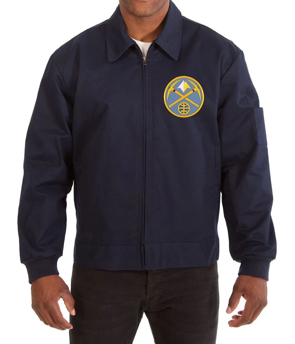 Denver Nuggets Workwear Blue Jacket