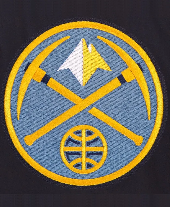 Denver Nuggets Workwear Cotton Navy Blue Jacket