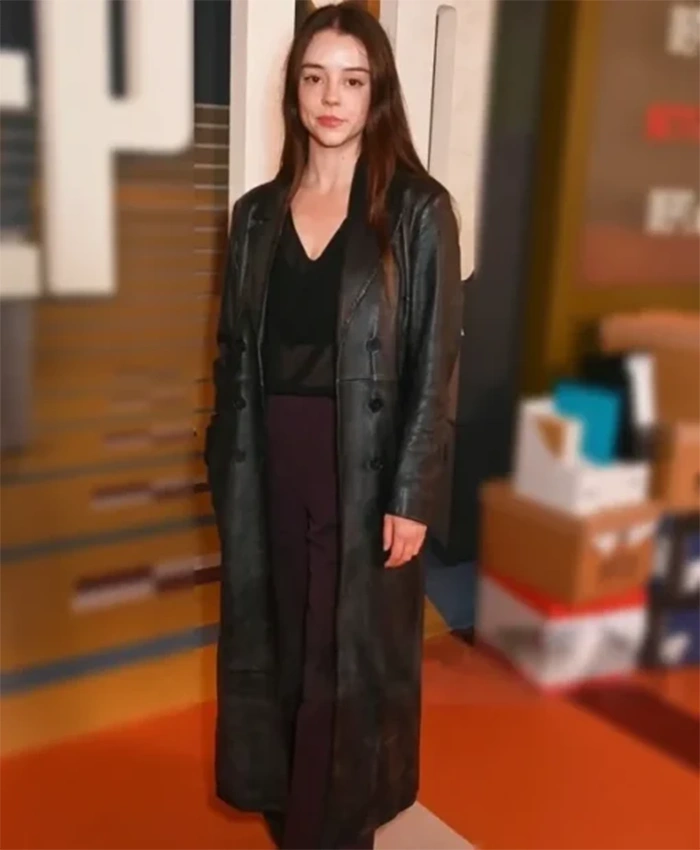Dept. Q S01 Bobby Rainsbury Leather Coat